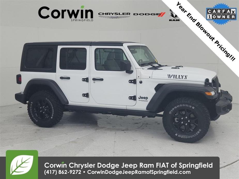 used 2021 Jeep Wrangler Unlimited car, priced at $31,282