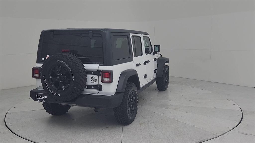 used 2021 Jeep Wrangler Unlimited car, priced at $30,993