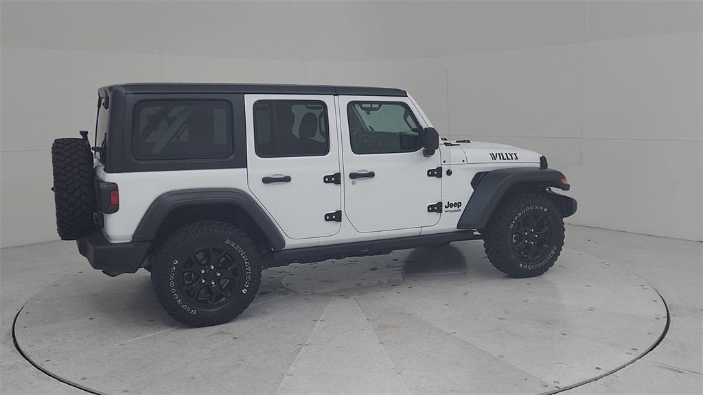 used 2021 Jeep Wrangler Unlimited car, priced at $30,993