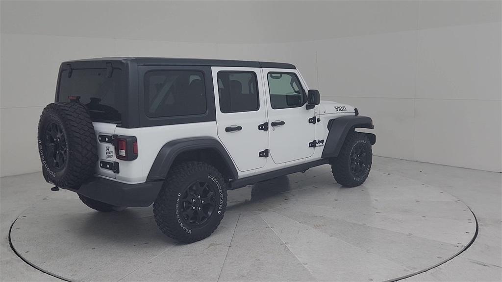 used 2021 Jeep Wrangler Unlimited car, priced at $30,993