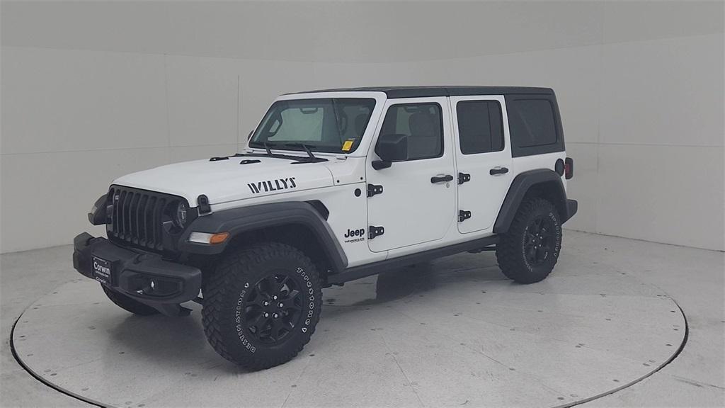 used 2021 Jeep Wrangler Unlimited car, priced at $30,993