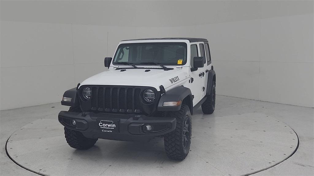 used 2021 Jeep Wrangler Unlimited car, priced at $30,993