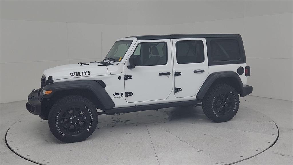 used 2021 Jeep Wrangler Unlimited car, priced at $30,993