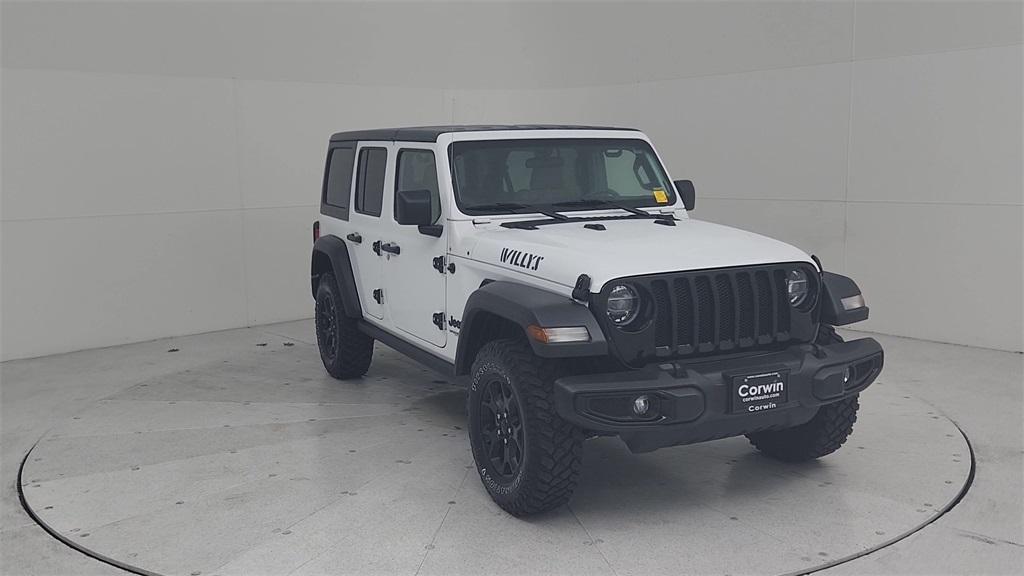 used 2021 Jeep Wrangler Unlimited car, priced at $30,993