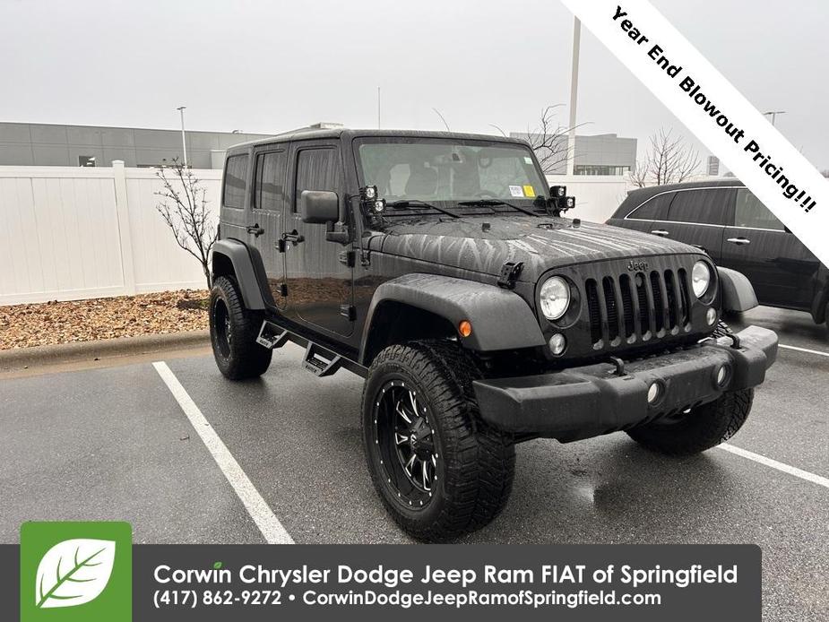 used 2015 Jeep Wrangler Unlimited car, priced at $22,000