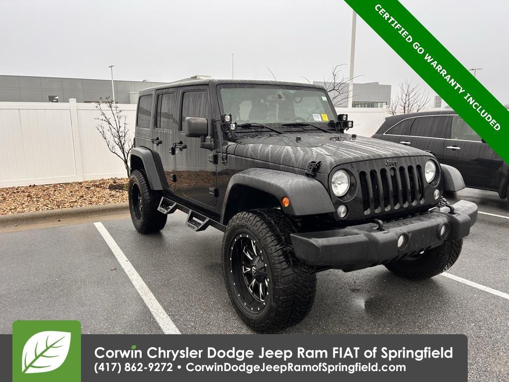 used 2015 Jeep Wrangler Unlimited car, priced at $22,000