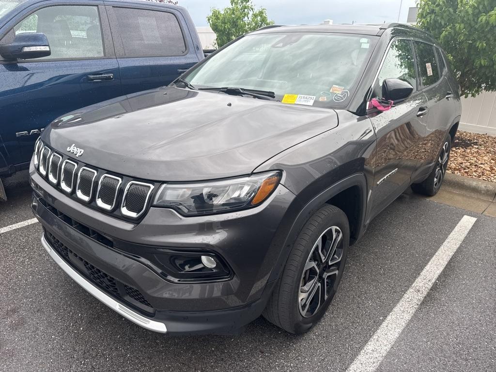 used 2022 Jeep Compass car, priced at $22,992