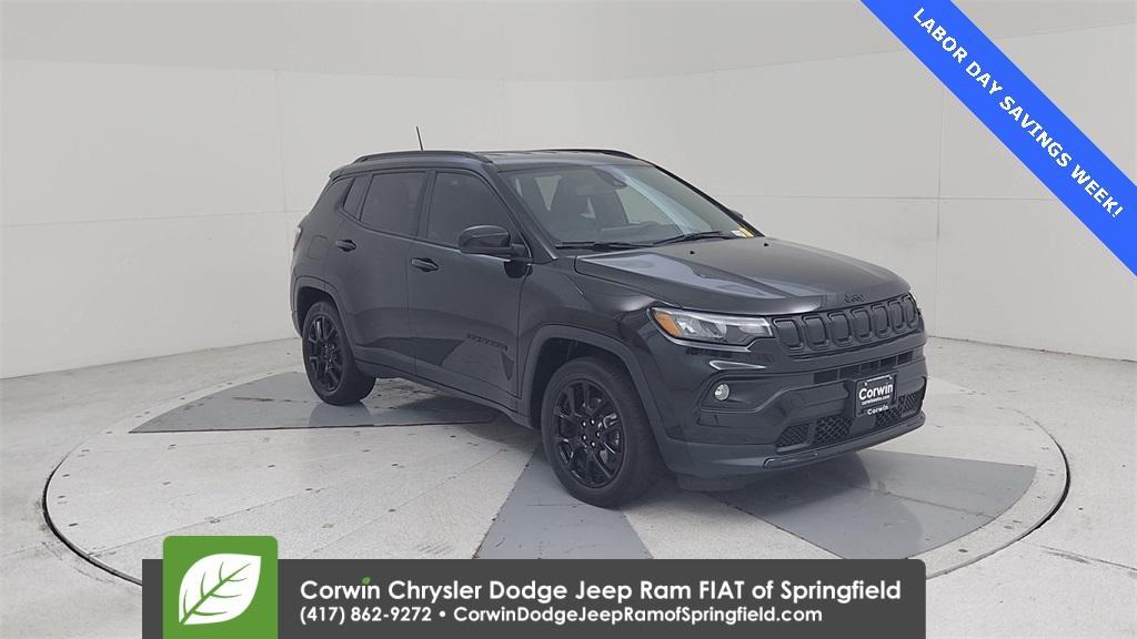 used 2022 Jeep Compass car, priced at $22,500