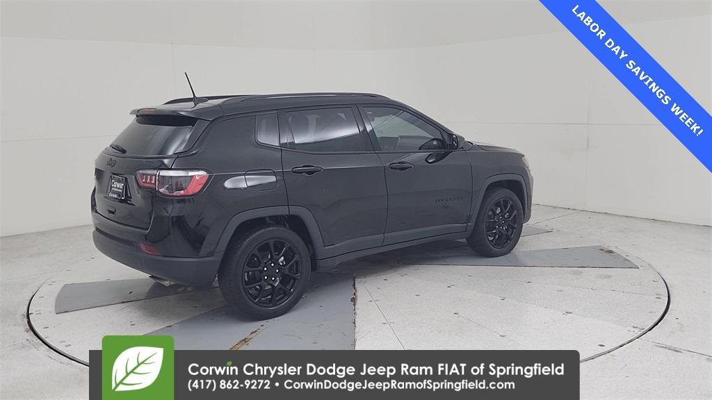 used 2022 Jeep Compass car, priced at $22,500