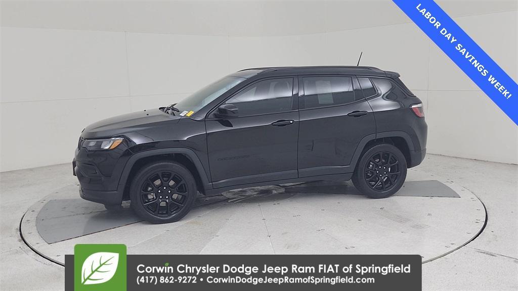 used 2022 Jeep Compass car, priced at $22,500