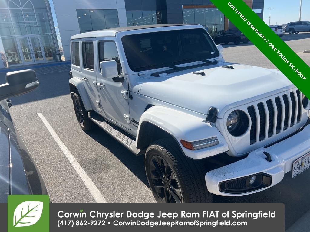 used 2022 Jeep Wrangler Unlimited car, priced at $38,900