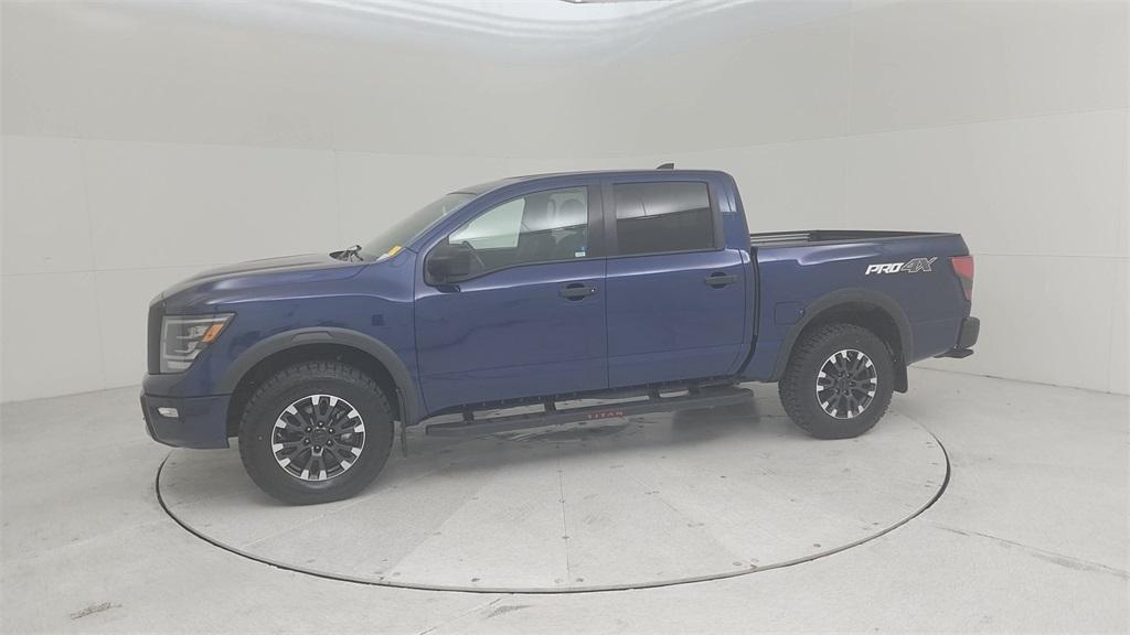 used 2022 Nissan Titan car, priced at $33,647