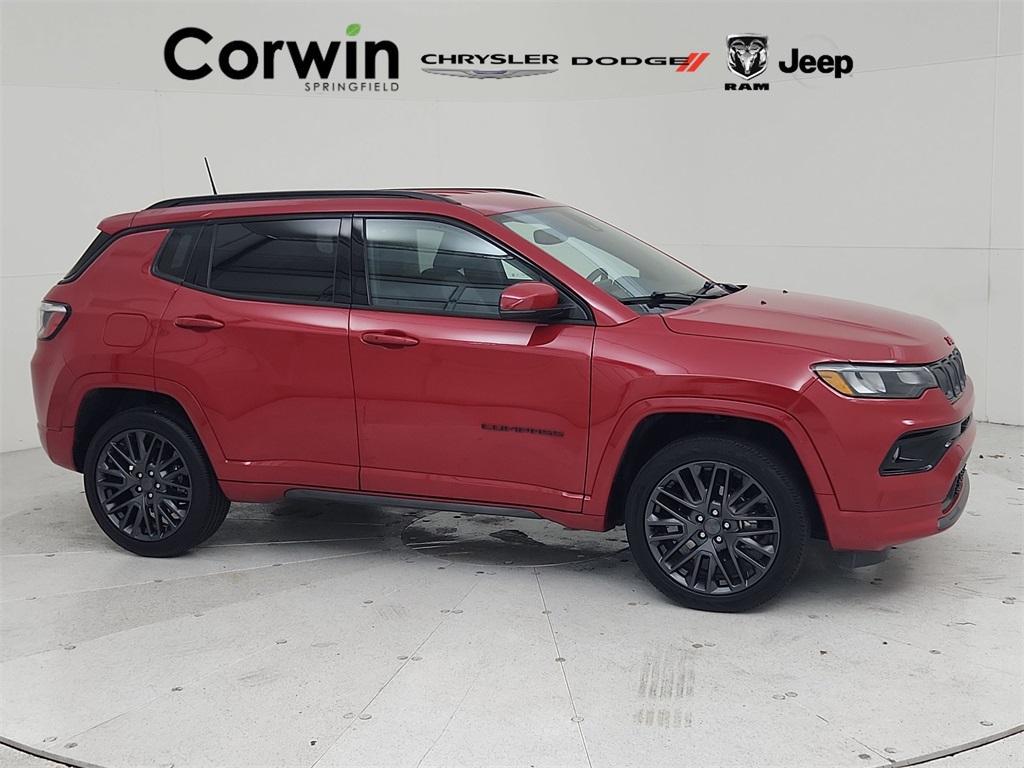 used 2022 Jeep Compass car, priced at $25,500