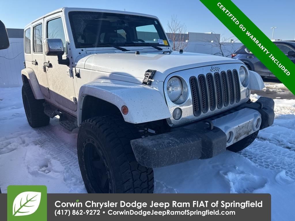 used 2015 Jeep Wrangler Unlimited car, priced at $21,883