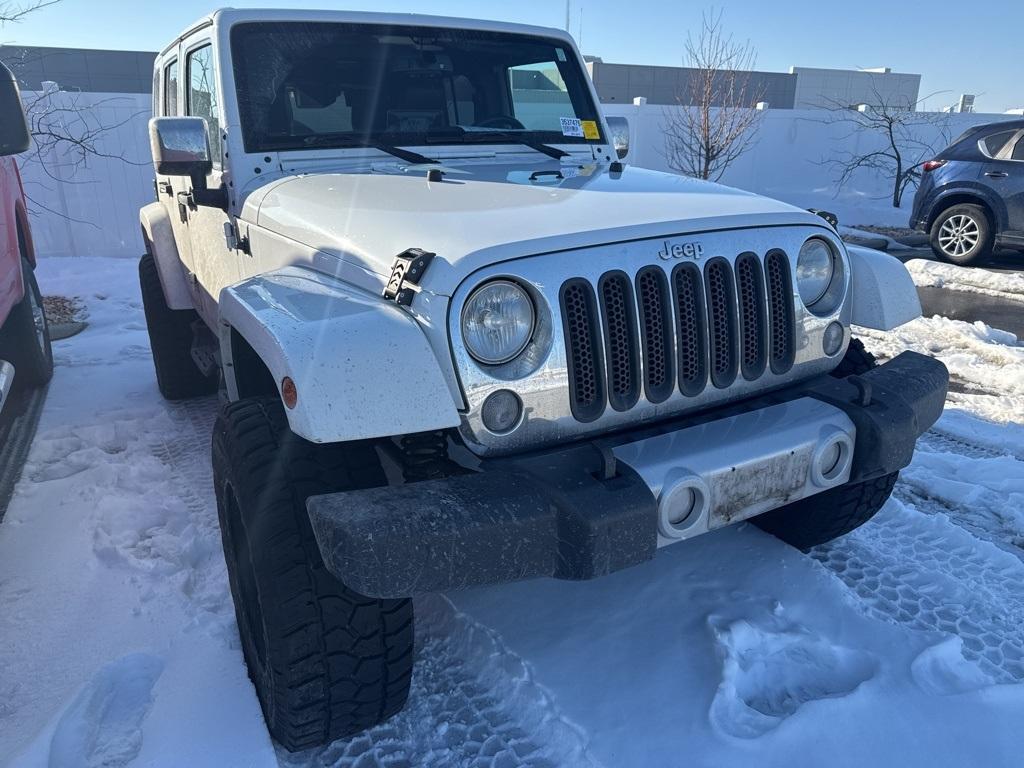 used 2015 Jeep Wrangler Unlimited car, priced at $21,883