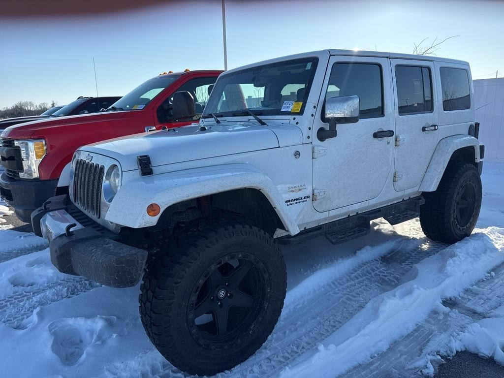 used 2015 Jeep Wrangler Unlimited car, priced at $21,883