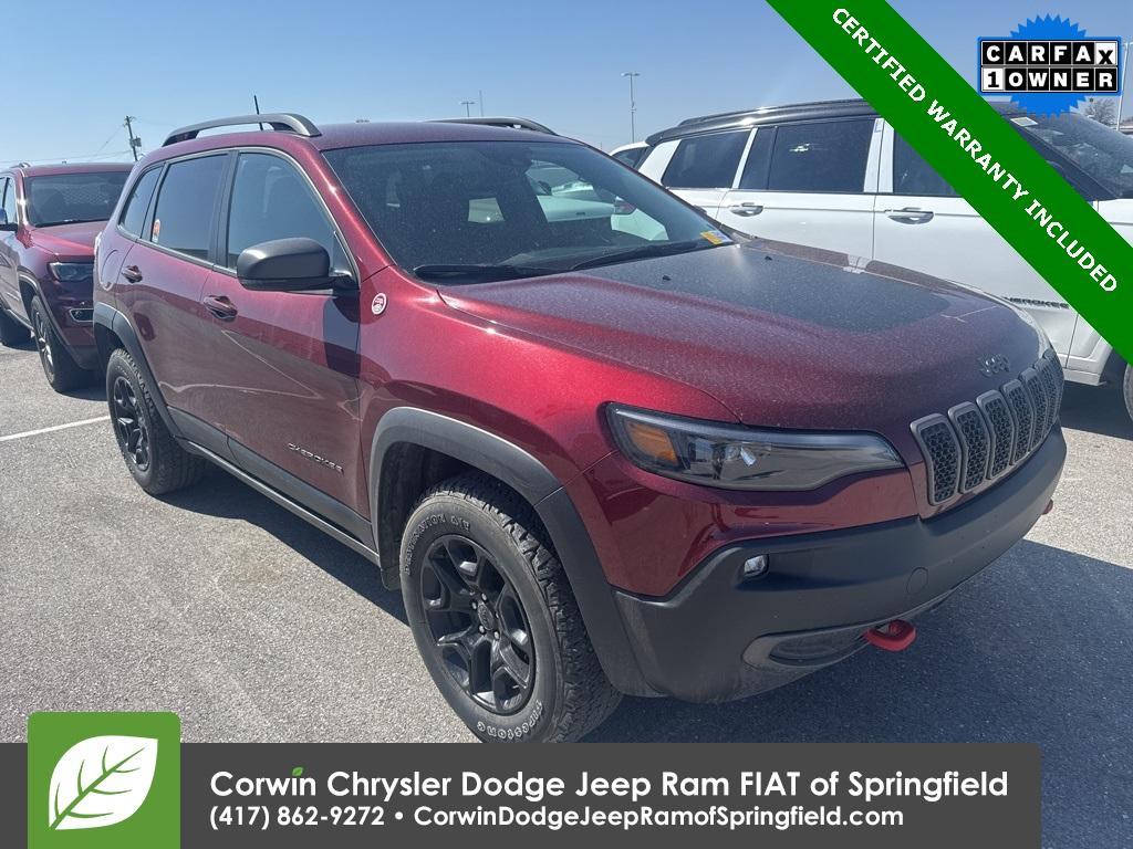 used 2021 Jeep Cherokee car, priced at $24,789