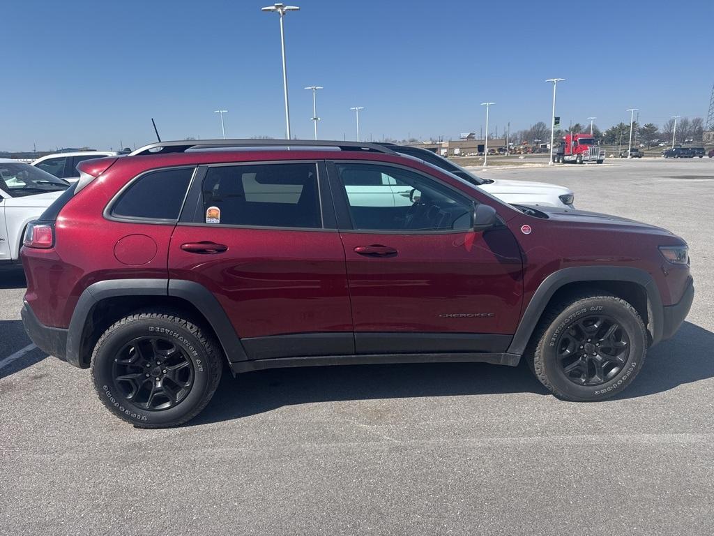 used 2021 Jeep Cherokee car, priced at $24,789