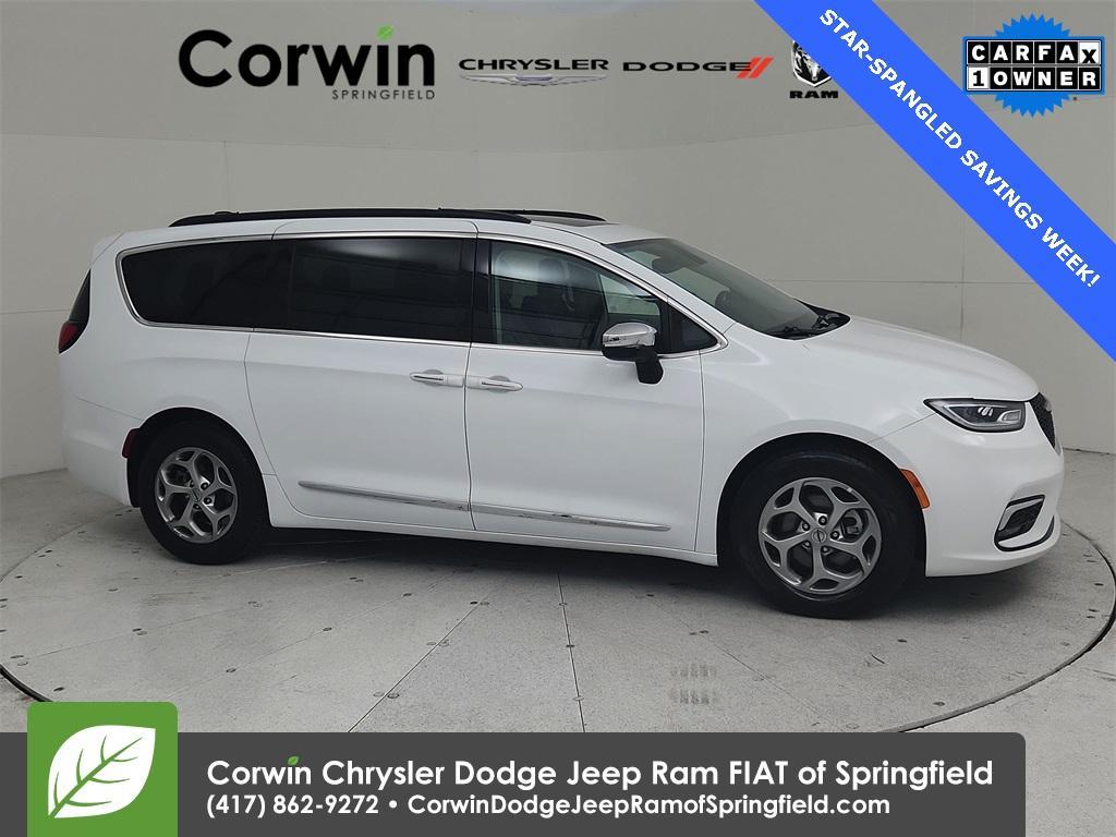 used 2023 Chrysler Pacifica car, priced at $27,434