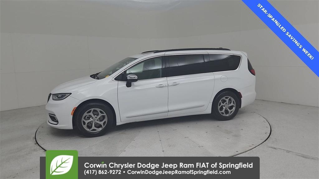 used 2023 Chrysler Pacifica car, priced at $27,434