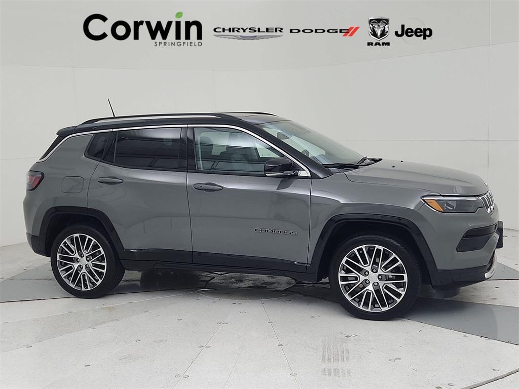 used 2022 Jeep Compass car, priced at $23,883