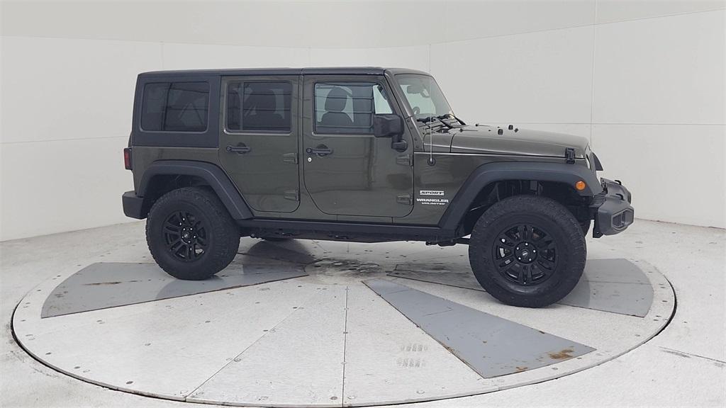 used 2015 Jeep Wrangler Unlimited car, priced at $15,994