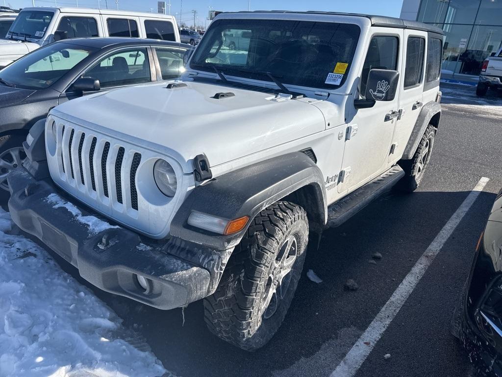 used 2020 Jeep Wrangler Unlimited car, priced at $27,650