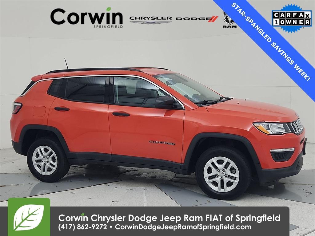 used 2019 Jeep Compass car, priced at $13,898