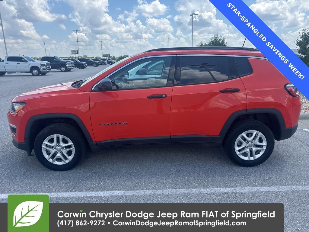 used 2019 Jeep Compass car, priced at $14,400