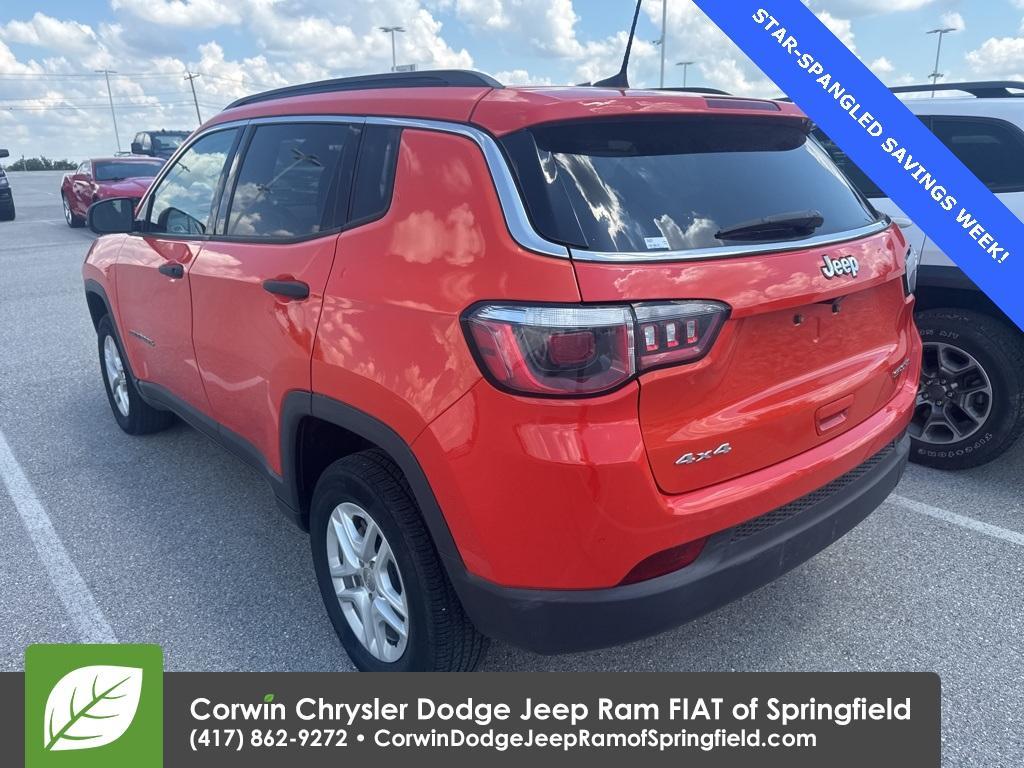 used 2019 Jeep Compass car, priced at $14,400