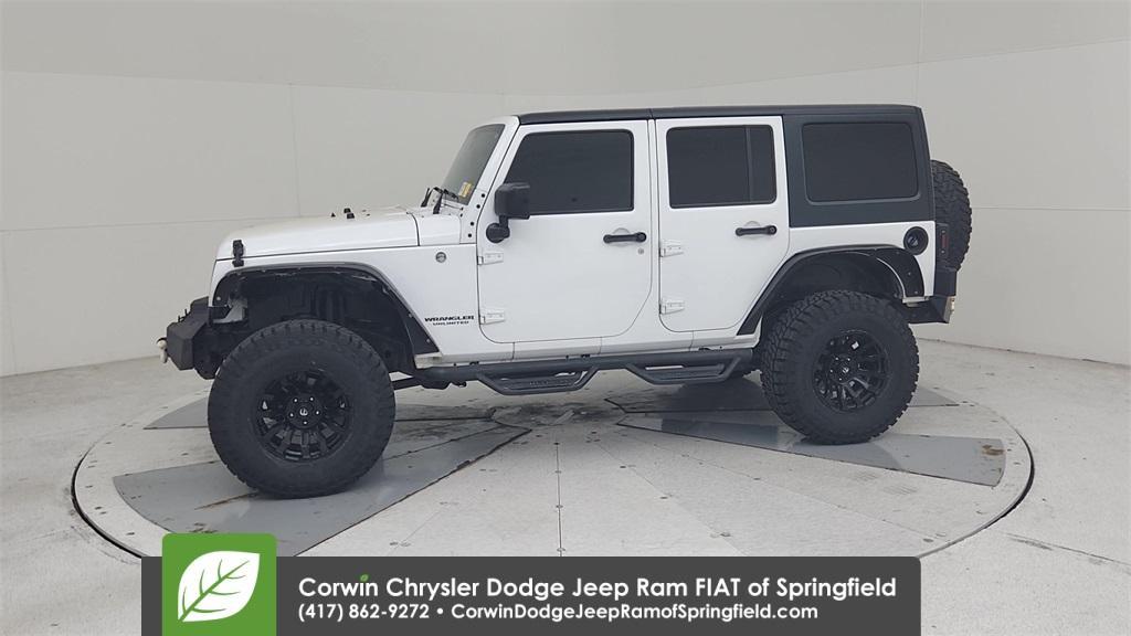 used 2017 Jeep Wrangler Unlimited car, priced at $21,508