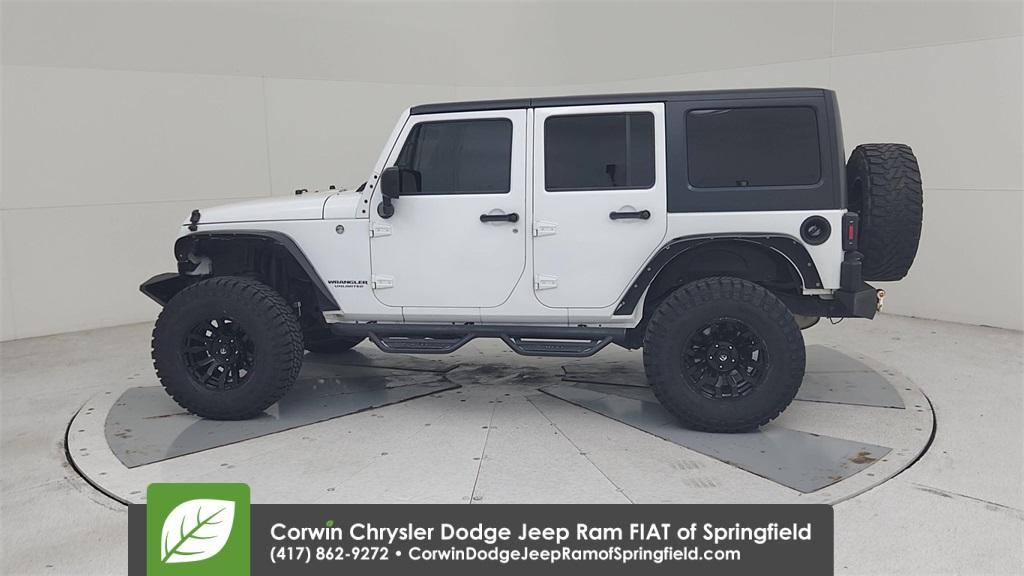 used 2017 Jeep Wrangler Unlimited car, priced at $21,508