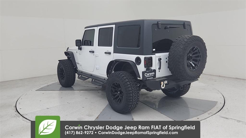 used 2017 Jeep Wrangler Unlimited car, priced at $21,508