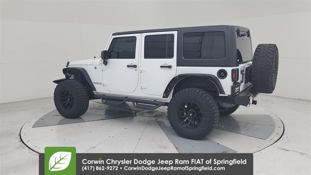 used 2017 Jeep Wrangler Unlimited car, priced at $21,508