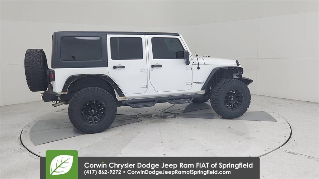 used 2017 Jeep Wrangler Unlimited car, priced at $21,508