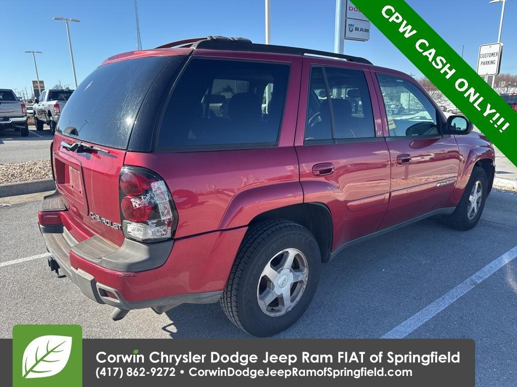 used 2004 Chevrolet TrailBlazer car, priced at $2,896