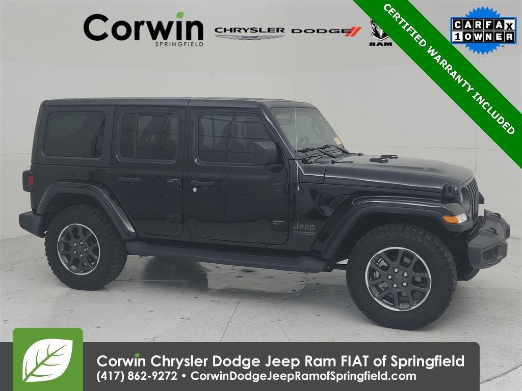 used 2021 Jeep Wrangler Unlimited car, priced at $29,498