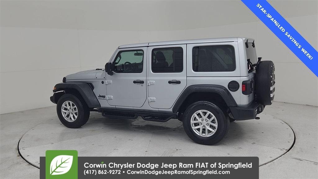 used 2023 Jeep Wrangler car, priced at $33,883