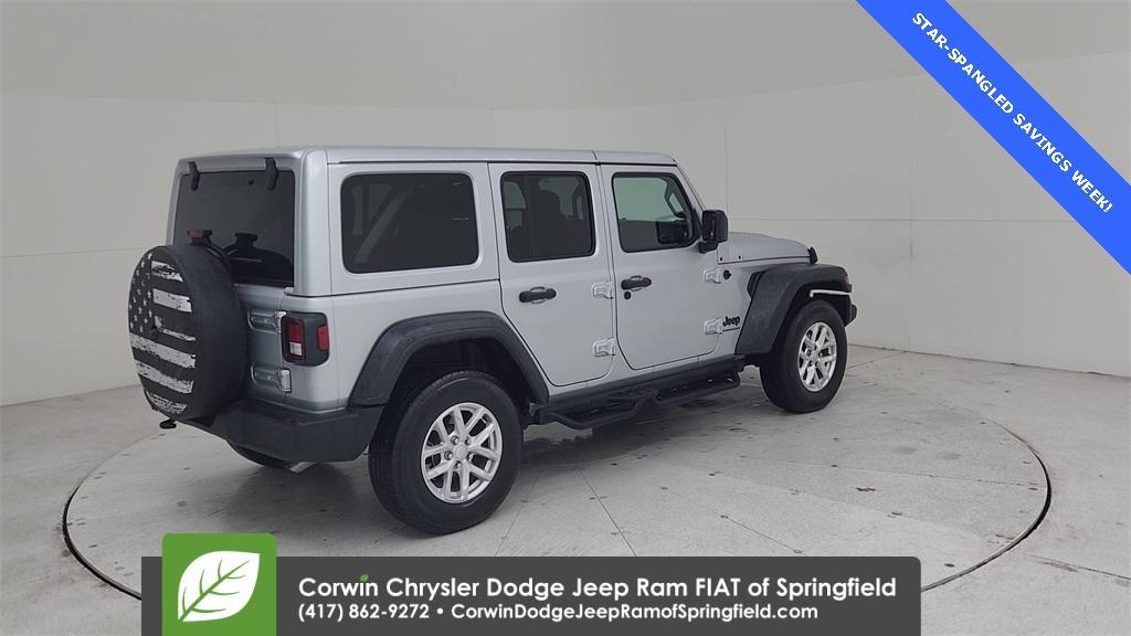 used 2023 Jeep Wrangler car, priced at $33,883