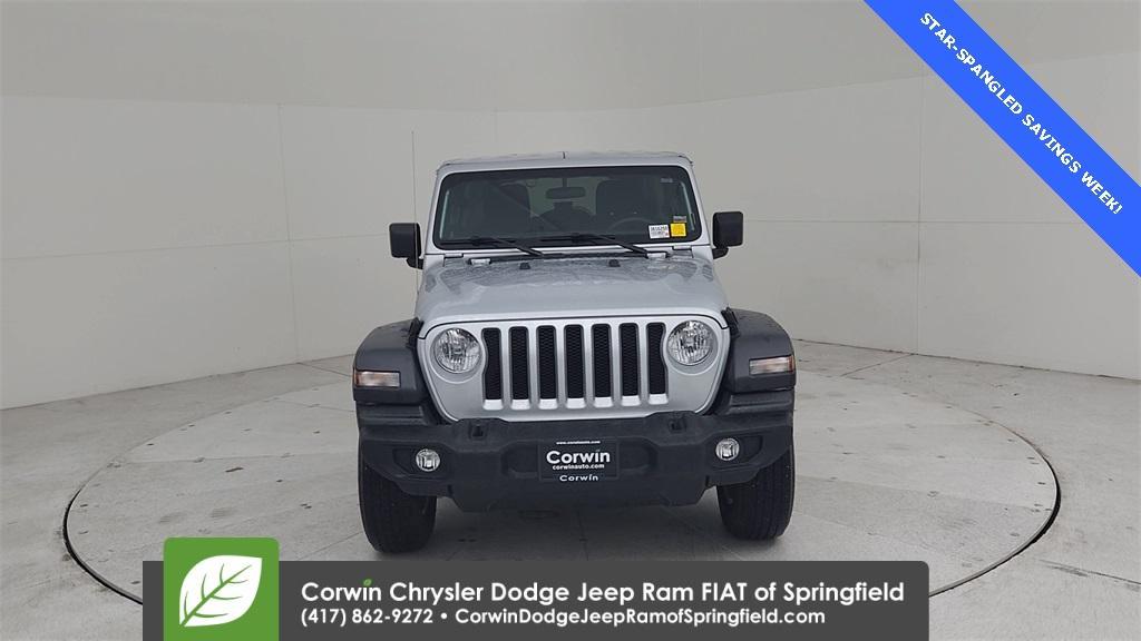 used 2023 Jeep Wrangler car, priced at $33,883