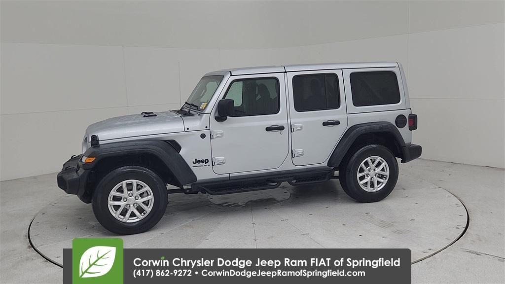 used 2023 Jeep Wrangler car, priced at $32,900