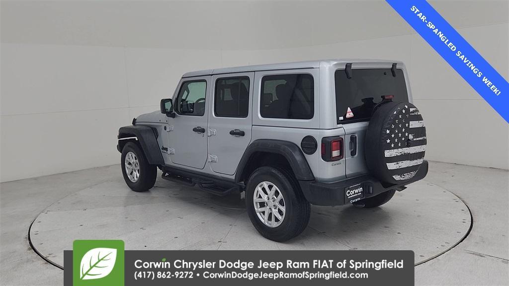 used 2023 Jeep Wrangler car, priced at $33,883