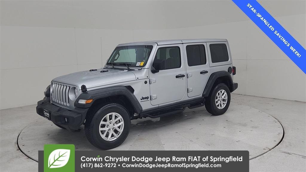 used 2023 Jeep Wrangler car, priced at $33,883