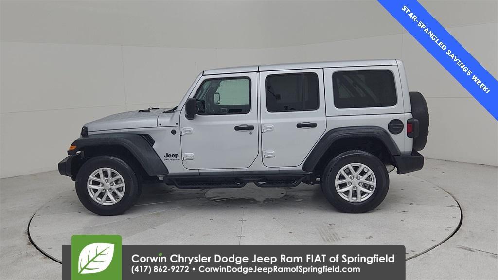 used 2023 Jeep Wrangler car, priced at $33,883