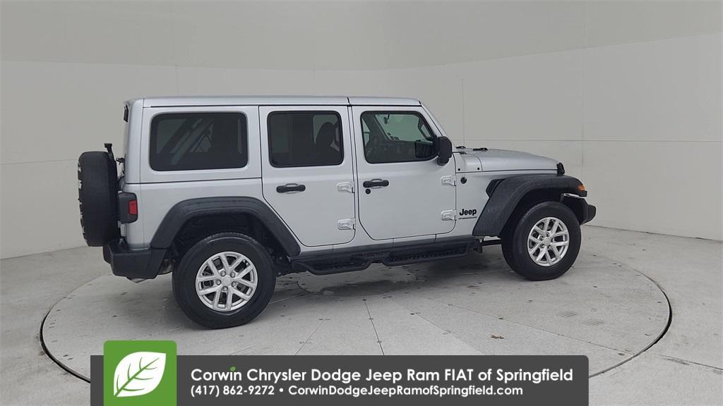 used 2023 Jeep Wrangler car, priced at $32,900