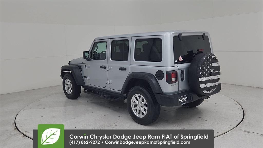 used 2023 Jeep Wrangler car, priced at $32,900