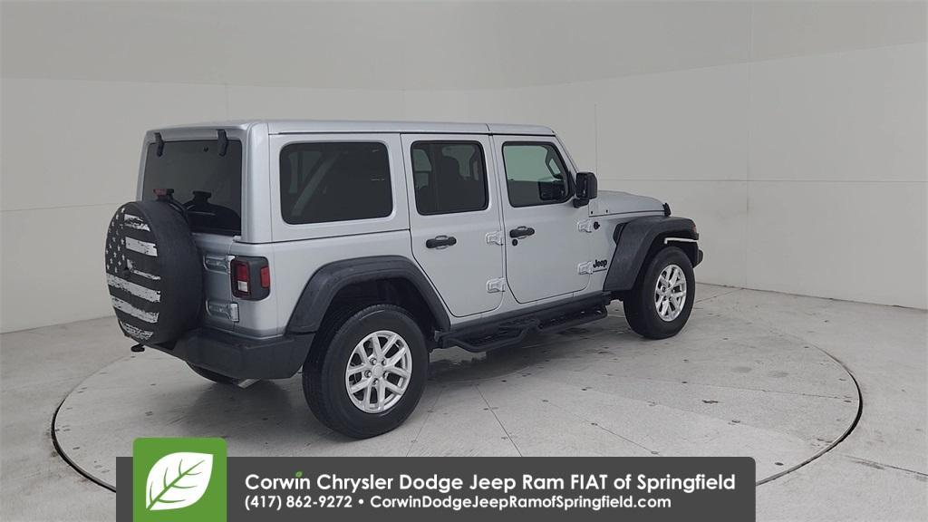 used 2023 Jeep Wrangler car, priced at $32,900