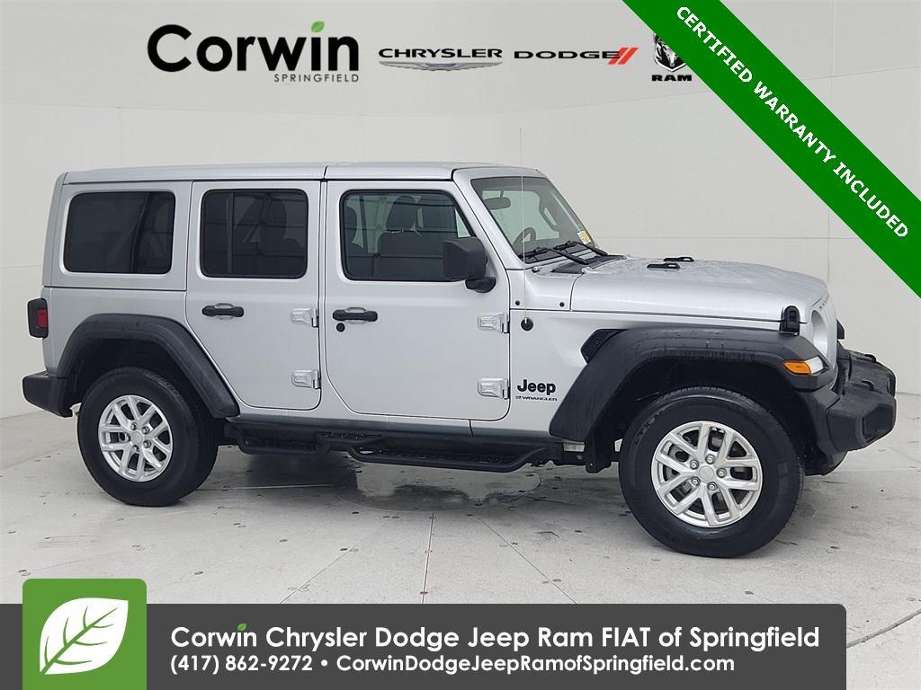 used 2023 Jeep Wrangler car, priced at $32,900