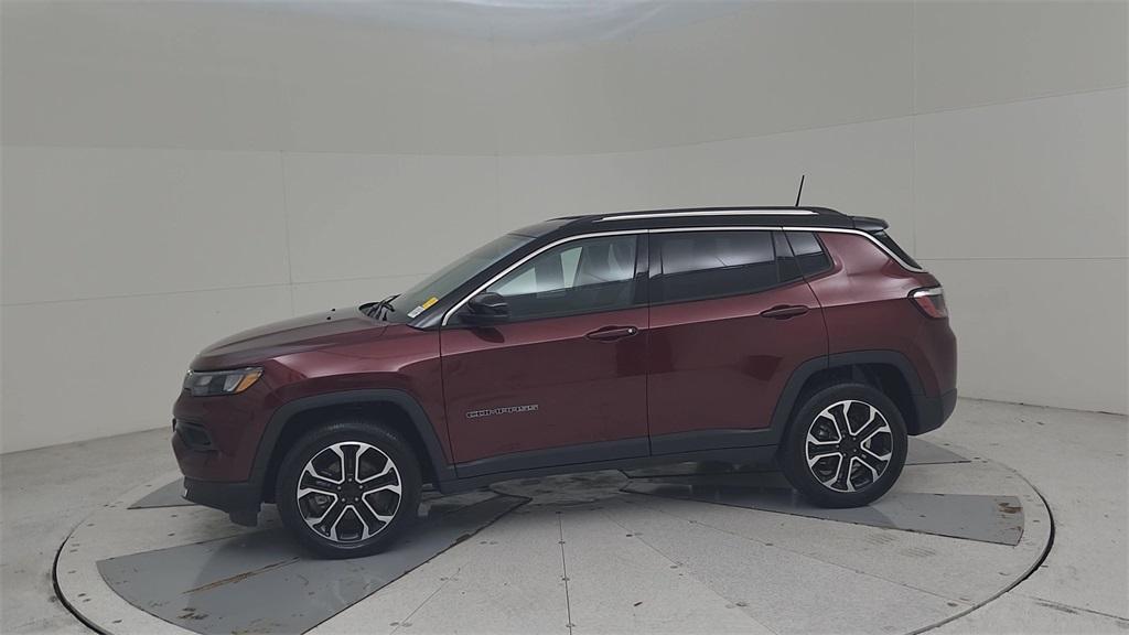 used 2022 Jeep Compass car, priced at $23,210