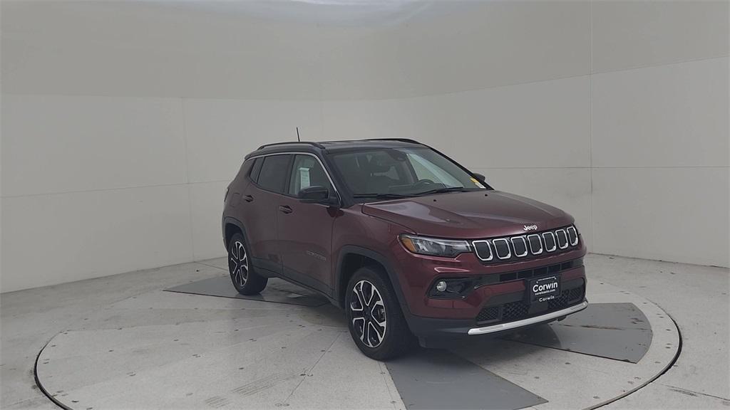 used 2022 Jeep Compass car, priced at $23,210